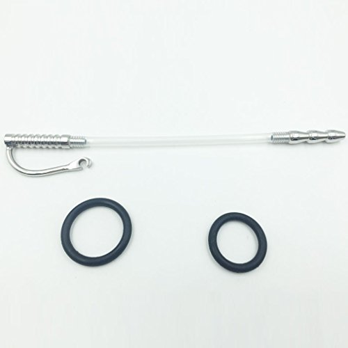 Babysbreath Edelstahl Urethral Dilatoren Sounding Penis Plug mit Glans Ringe Töne Katheter Sex Toys - 3