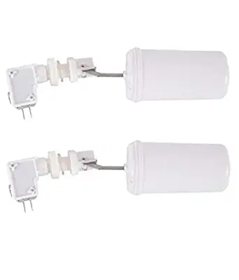KRPLUS RO Filters Float Valve and Auto Cut Off Switch for Dolphin RO Models 10 Amp. Float switch, Auto Cut-off switch, White (Pack Of 2)