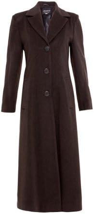 *NEW* Womens Ladies Wool &amp; Cashmere Long Plus Size Smart Coat