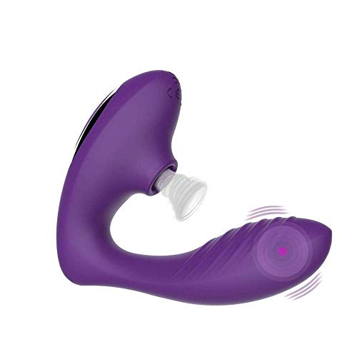 Tracy's Dog weibliche klitoris saugen vibrator, wasserdichtes g-punkt zerhackerdildos mit 10 saug- & vibration einstellungen, wiederaufladbare kitzler lila