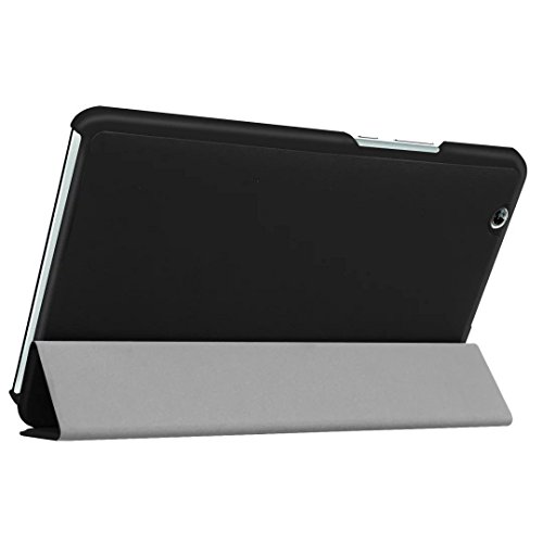 Vodafone Tab Prime 7 Hülle, TopACE® Hochwertigem PU-Leder Hülle / Cover / Smart Case Mit Ständer/ Schutzhülle Ständer Für Vodafone Tab Prime 7 (Schwarz) - 3