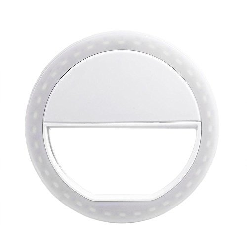 Preisvergleich Produktbild Batteriebetriebener Ring-Kamera-Licht Clip Selfie für Handy Fotografie Video