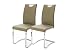 Produktbild Robas Lund, Stuhl, Esszimmerstuhl, Schwingstuhl, Köln,  2er Set, cappuccino, 57 x 43 x 100 cm, KOEAMCX2
