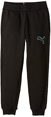 Puma Fundamentals Graphic Basiques pour enfants Pantalon, mixte, Fundamentals Graphic, noir