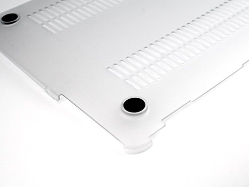 luftstoff   DEFENDER II  Macbook Pro 15  Retina 2015     Premium Hard-Case in transparent frosted     absolut passgenaues Cover - Amazon Promotion  15