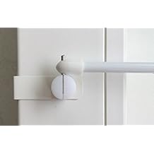 10 Ganci Per Finestre Bianchi - Universali Per Tende E Decorazioni - Spessore 10-24 Mm - Foto 10