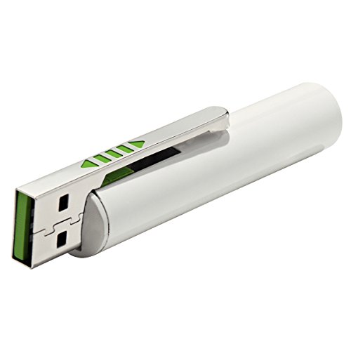 Leitz, Presenter mit Schreibfunktion und Laserpointer, Stylus, Messing / Kunststoff, Inkl. 3 Knopfzellenbatterien, Complete, Weiß, 64770001 - 6