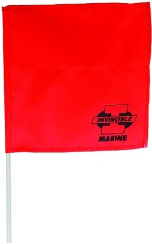 Invincible Marine Orange Water Ski Flag