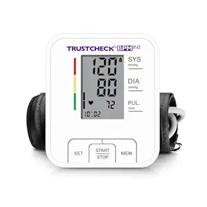 Arkray Trustcheck Digital Blood Pressure Meter | Universal Cuff | Talking Function | Battery & USB Adapter | 1+4 Yr Warranty