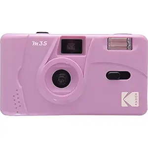 Kodak M35 35mm Film Camera (Purple) - Focus Free, Reusable, Built in Flash, Easy to Use