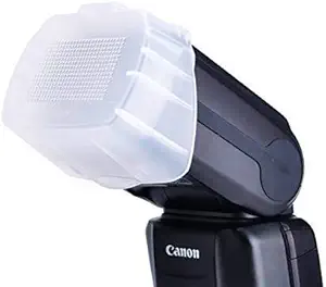 VTS Omni Flash Bounce Diffuser Reflector for Nikon Canon Vivitar Flashes(Mannual n TTL Both)