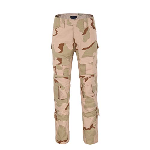 QCHENG Pantalon de Combat Costume Tenues de Airsoft Paintball Uniforme Tactique Militaire Camouflage Pants Séchage Rapide