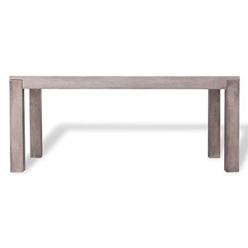 vidaXL 7-tlg. Beton Gartenmöbel Set Sitzgruppe Essgruppe Gartengarnitur Tisch Hocker - 5