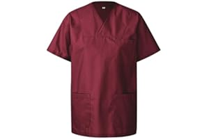 FaPak Bequemer Kasack für Damen & Herren I Funktionaler Kasack Damen Pflege I Pflegeleicht, Atmungsaktiv, mit praktischen Taschen bis 7 XL