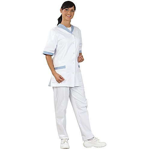 Planam Damen Bundhose Größe 38, reinweiß, 1647038 - 5