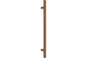 vidaXL Tiradores para Armarios 20 uds, Tiradores de Barra en T, Tiradores de Puerta Cajón, Accesorios para Muebles, Acero Inoxidable Bronce 192 mm