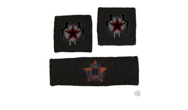 Wwe Edge Rated R Superstar Wristband Sweatband Set New Amazon Co Uk Kitchen Home