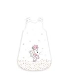 Lieferumfang: 1 Herding Baby-Schlafsack, Disney Minnie Mouse, Größe: 70 x 45 cm , Farbe: Weiß