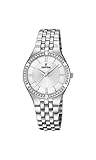 Festina Damen Analog Quarz Uhr mit Edelstahl Armband F20223/1