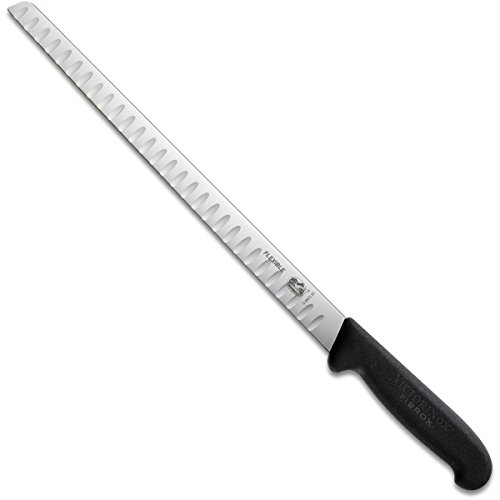 Victorinox Küchenmesser Lachsmesser Kullenschliff Fibrox, 5.4623.30