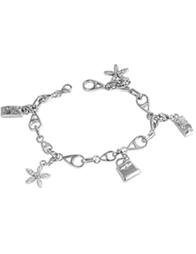Bettelarmband aus Sterlingsilber - Blume