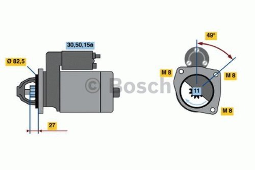 Preisvergleich Produktbild Bosch 1110004 Anlasser