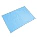 Produktbild LaDicha 145 X 150Cm Wasserdicht Strandmatte Portable Camping Picknick Matte Baby Klettern Bodenmatte Schlafmatte - Hellblau