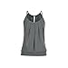 Produktbild SANFASHION Tank Tops Damen Sommer Lose ärmellos Saum Gelegt Reißverschluss V-Neck T Shirt Bluse (Small, GrauB)