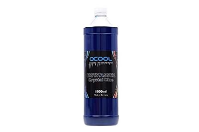 Alphacool 18547 Eiswasser Crystal Bleu Fertiggemisch 1000ml Refroidissement par Eau Liquides de Refroidissement