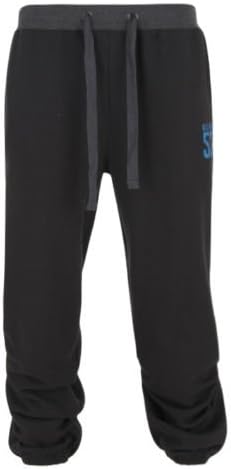 Mens Fleece Joggers Jogging Bottoms Tracksuit Pants Trousers By Old State 52. Style - New Mason. Colour - Black. Size - M