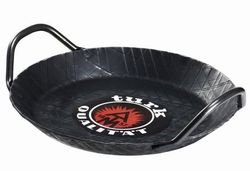 Schmiedeeiserne Servierpfanne Ø 28 cm mit 2 Griffen