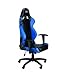 Produktbild Omp Bürostuhl mit Armlehne Schwarz- Blau Gaming Stuhl Schreibtischstuhl Chefsessel Racingstuhl Gaming