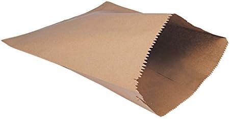 Deli Supplies 100 x Kraft Brown Paper Bags 13" x 14" Fruit Sweets Gifts Strung Bag