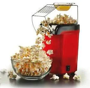 Aashirvad Hot Air Popcorn Popper Electric Machine Snack Maker with Removable Lid