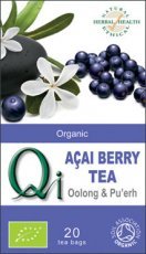 Qi Organic Açai Berry with Oolong & Pu’Erh Tea 20 bags
