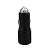 Produktbild Nordira Auto Ladegerät USB, Universal Auto Dual USB Port Autoladegerät Schnelle Telefongebühr mit Nothammer Schwarz