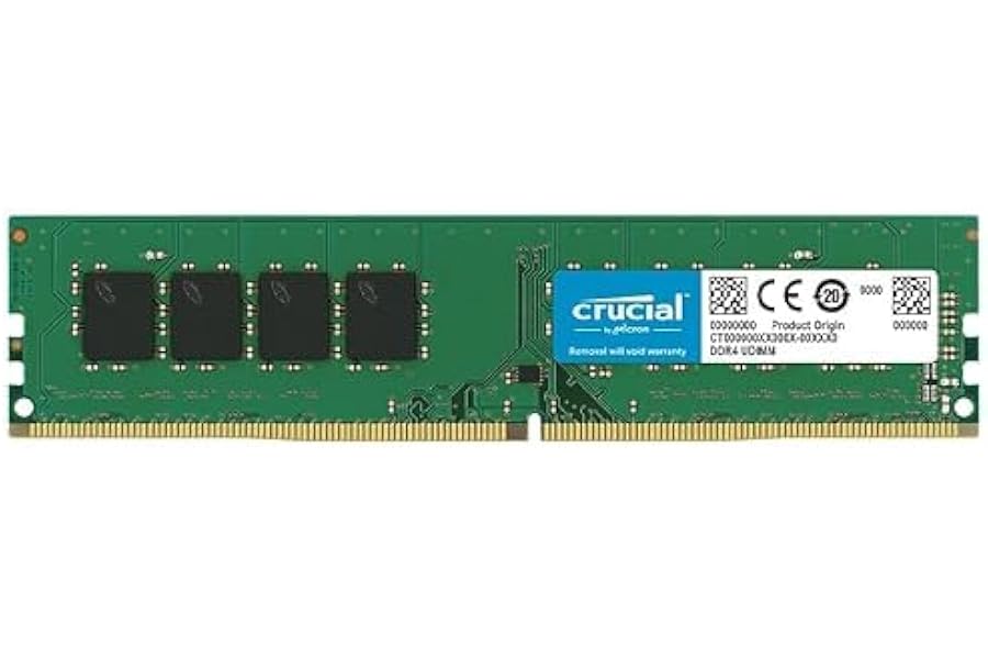 Amazon listing image: Crucial Basics 16GB DDR4-3200 UDIMM