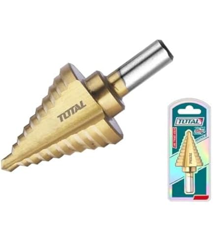 1 Pc HSS Steel Large Step Cone Titanium Coated Metal Drill Bit Cut Tool Set Hole Cutter 4 12/20 - View #10