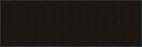 Wash+Dry - Alfombra Raven Black 60x180, Negro