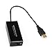 Produktbild Lorsoul Adapter USB 2.0 zu 10/100 Netzwerk-RJ45 LAN Kabel Adapter Ersatz für Nintendo Wii Wii U Schalter
