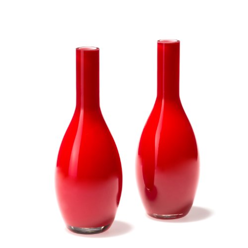 Leonardo 17531 Set/2 Tischvase Beauty 18, rot