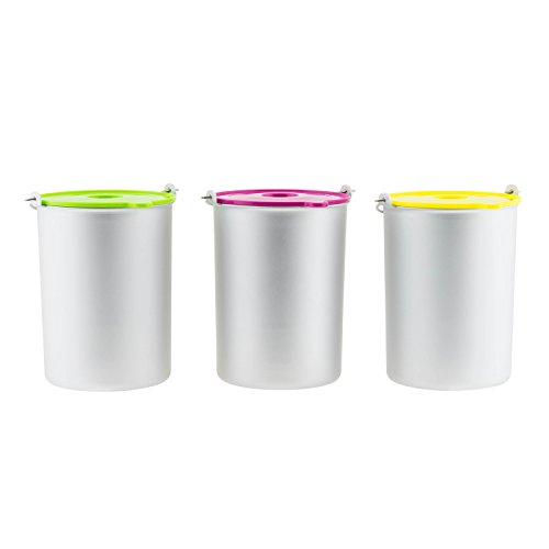 H.Koenig BO325, Speiseeisbehälter für Eismaschine HF250, Volumen: 1,5 L, silber - 3