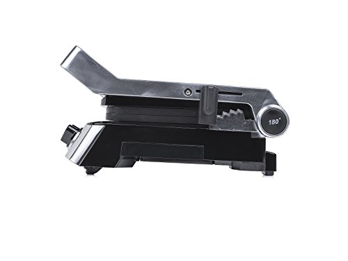 Princess 01.117300.01.001 Kontaktgrill 2 Thermostate für separate Temperatureinstellung, 2000 W, grau - 6