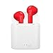 Price comparison product image YouN Mini TWS Bluetooth Earbuds Earpods for Apple iPhone w/Charging Box (Red)