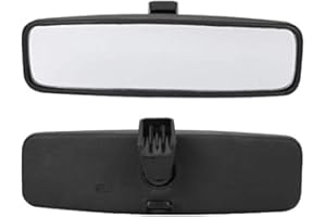 KIMISS Rear View Mirror, Rearview Mirror, Interior Rear View Mirror Car Interior Inner Rearview Mirror ABS Housing 814842 Fits for Peugeot 107/206/106 popular