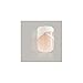 Bling Art False Nails French Manicure White Glitter 24 Full Cover Medium Tips UK