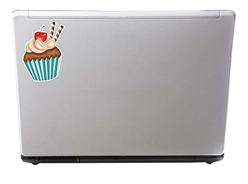 2 x Cupcake Vinyl Aufkleber Aufkleber Laptop Reise Gepäck Auto Ipad Schild Fun # 9267 – 10cm/100mm Wide - 2