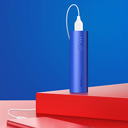 Anker Bater a Externa PowerCore 5000mAh Power Bank Compacto Cargador M vil con PowerIQ para iPhone X 8 8 Plus 7 6s 6 Plus iPad Samsung Galaxy y Muchos M s Azul reviews Anker Bater a Externa PowerCore 5000mAh Power Bank Compacto Cargador M vil con PowerIQ para iPhone X 8 8 Plus 7 6s 6 Plus iPad Samsung Galaxy y Muchos M s Azul