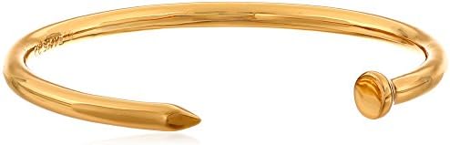 CC Skye "Nail" Gold-Tone Bangle Bracelet, 2.25"