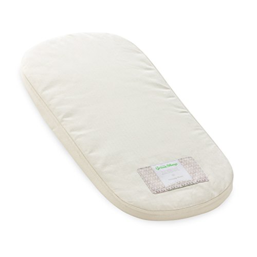 The Little Green Sheep Natural Carrycot Mattress for iCandy Cherry (70 cm x 27 cm)